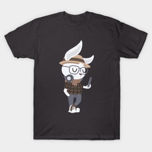 Hipster Bunny T-Shirt